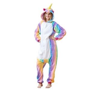 Women’s Colorful Unicorn Onesie